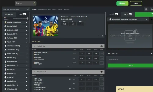 Betunlim_Casino_homepage_desktop